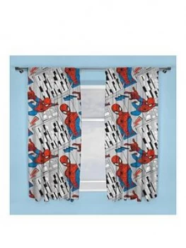 Spiderman Marvel Ultimate Spider-Man Flight Pleated Curtains