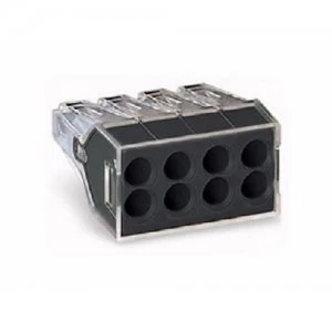 WAGO 773-108 8 Way Push In Terminal Connector - Single