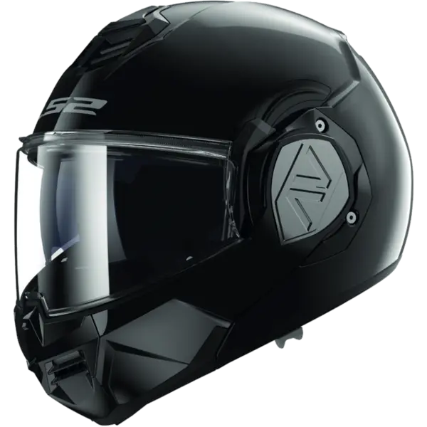 LS2 FF906 Advant Solid Gloss Black Modular Helmet Size L