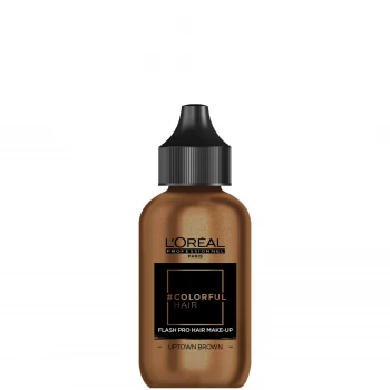 LOreal Professionnel Flash Pro Hair Make-Up - Uptown Brown 60ml