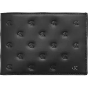 Calvin Klein Monogram Embossed Wallet - Black