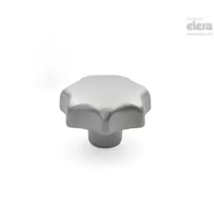 ELESA Lobe knob-DIN 6336-NI-63-M12-E