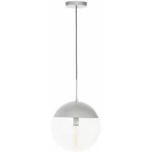 Premier Housewares - Revive Chrome Finish Pendant Light