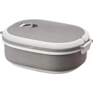 Bullet Spiga Lunch Box (18.7 x 14.7 x 8 cm) (Grey,White)