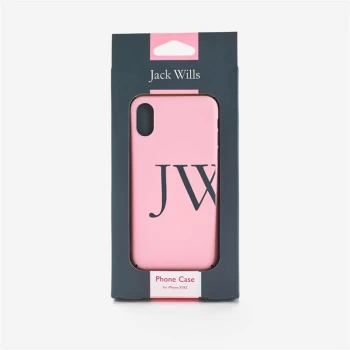 Jack Wills iPhone X Case - Pink