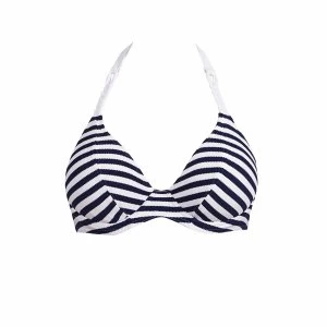 Freya Drift Away halterneck bikini top Blue