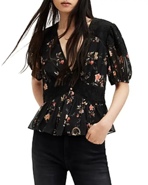 Allsaints Dinah Tanana Top