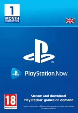 Sony PlayStation Now 1 Month Subscription Membership