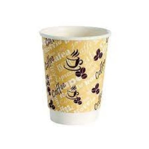 4Aces Double Wall 8oz Red Bean Paper Cup Pack of 500 HVDWPA08