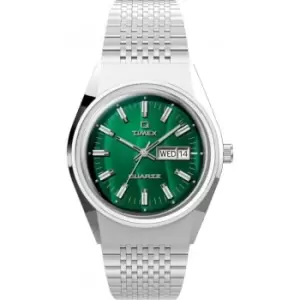 Gents Q Reissue Falcon Eye Silver Watch TW2U95400