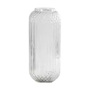 Crossland Grove Basset Vase Clear 155X155X350Mm Clear