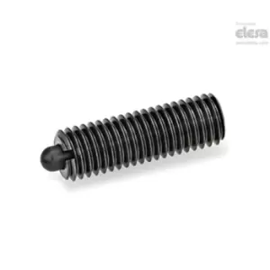 ELESA Bolt spring plunger-GN 616.1-M8-S