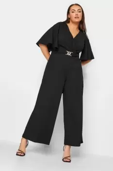 Belted Wrap Jumpsuit