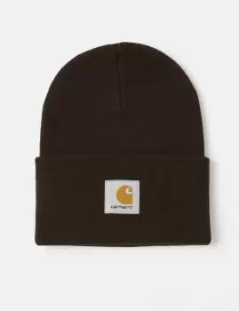 Carhartt-WIP Watch Beanie Hat - Dark Umber Brown