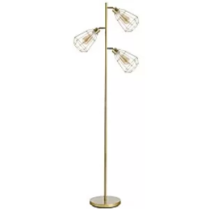 HOMCOM Floor Lamp B31-178V70GD 1650 mm 360 mm Gold