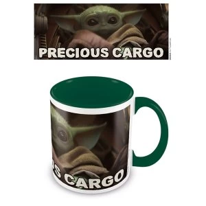 Star Wars: The Mandalorian - Precious Cargo Green 11oz/315ml Coloured Inner Mug