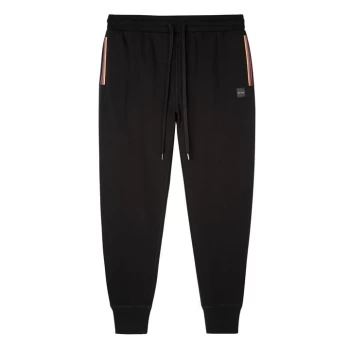 Paul Smith Underwear Contrasting Fleece Shorts - Black