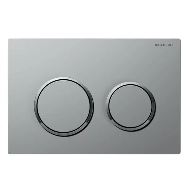 Geberit Kappa21 Flush Plate - Matt Chrome