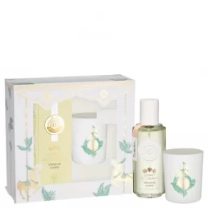 Roger&Gallet Extrait de Cologne Verveine Utopie and Candle Coffret