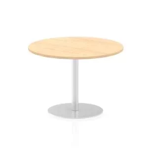 Italia Poseur Table Round 1000 Top 725 High Maple