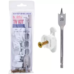 Universal Heavy Duty Plasterboard Fixings - tv Kit - Not Applicable - Bullfix