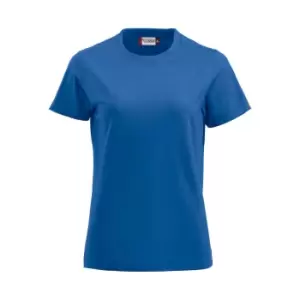 Clique Womens/Ladies Premium T-Shirt (L) (Royal Blue)