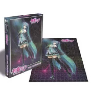 Hatsune Miku Miku Dancing (500 Piece Jigsaw Puzzle)