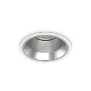 Ideal Lux Round Recessed Downlight White, 14000K, 15W