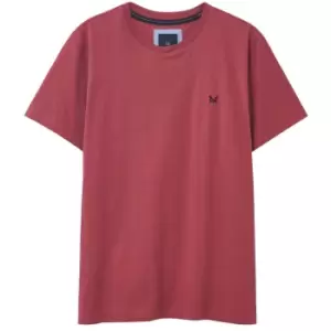 Crew Clothing Mens Classic Tee Red Earth XXL