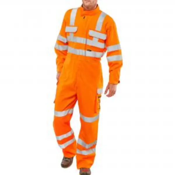 Beeswift Orange Arc Compliant Ris Coverall Orange 46T CARC153OR46T BESWCARC153OR46T