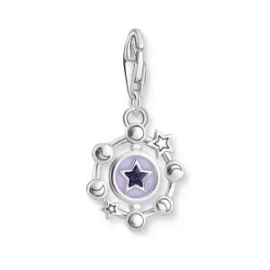 THOMAS SABO Silver Moon Phase Charm