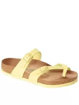 Birkenstock Mayari Flat Sandals, Yellow, Size 5, Women