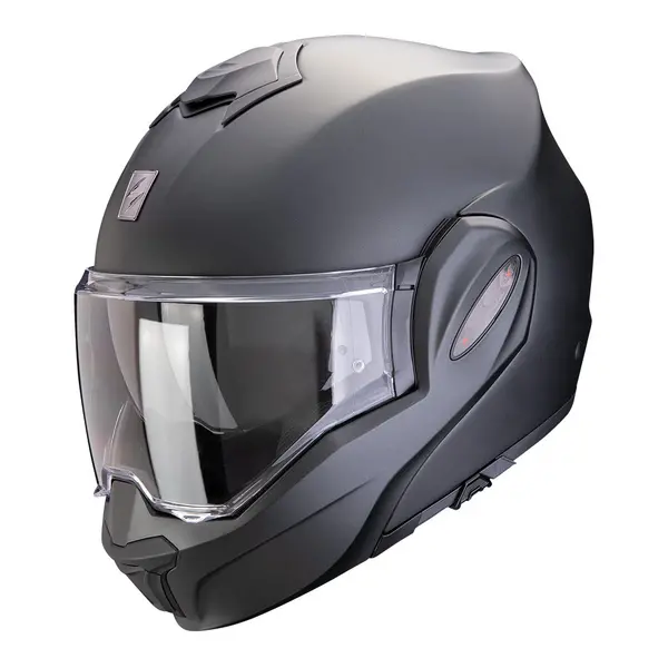 Scorpion Exo-Tech Evo Pro Solid Matt Pearl Black Modular Helmet S