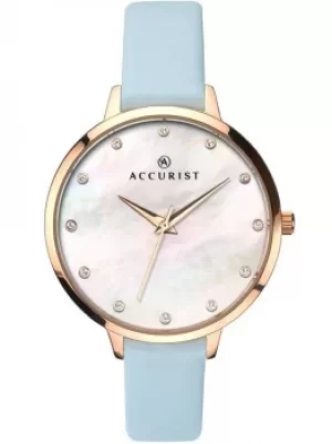 Accurist Ladies Blue London Watch 8155