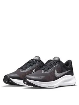 Nike Winflo 8 - Black/White/Grey, Size 12, Men