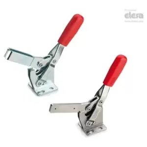 Mva Vertical Toggle Clamps with Folded Base Steel or Stainless Steel MVA.4 - Elesa