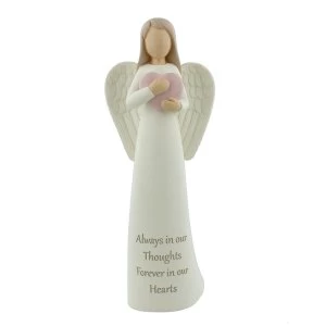 Thoughts Of You 'Always In Our Hearts' Angel Figurine