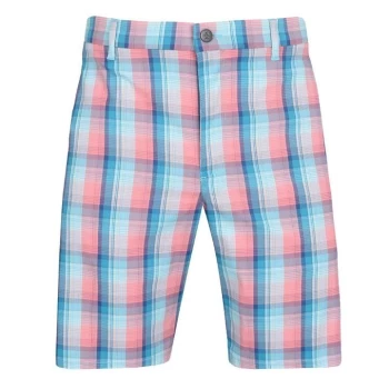 Original Penguin Plaid Shorts - Turquoise