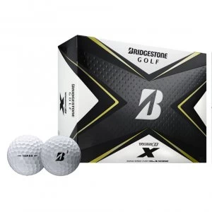 Bridgestone Tour B X Golf Balls One Dozen (White) used by Bryson Dechambeau