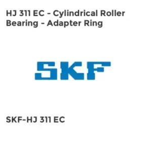 HJ 311 EC - Cylindrical Roller Bearing - Adapter Ring