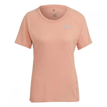 adidas Runner T-Shirt Womens - Ambient Blush