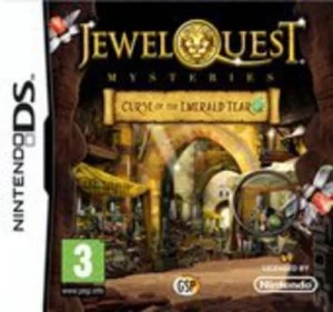 Jewel Quest Mysteries Curse of the Emerald Tear Nintendo DS Game