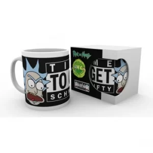 Rick and Morty Time To Get Schwifty Mug