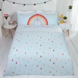 Rapport Home Furnishings King Follow Your Rainbow Duvet Set Multi