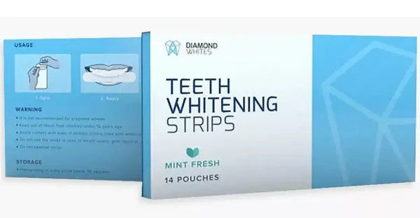 Diamond Whites Teeth Whitening Strips 14Pcs