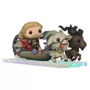 Marvel Thor Love & Thunder Thor with Toothnasher & Toothgrinder Funko Pop! Vinyl Ride