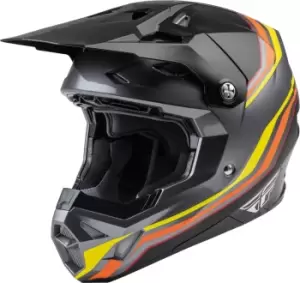 FLY Racing Formula Cp S.E. Speeder Helmet Black Yellow Red M