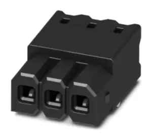 Phoenix Contact Pluggable Terminal Block, 6.0A, Solder Terminals, 2.5mm, 200.0 V