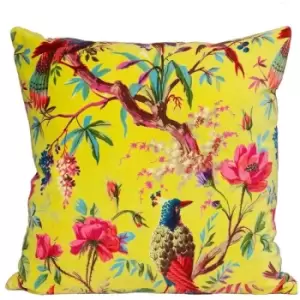 Riva Paoletti Paradise Square Cushion Cover (50 x 50cm) (Acacia) - Acacia