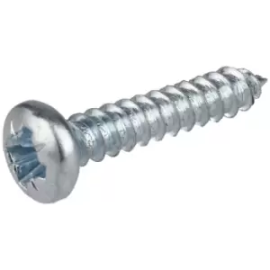 R-TECH 337111 Pozi Pan Head Self-Tapping Screws No. 6 19.0mm - Pack...